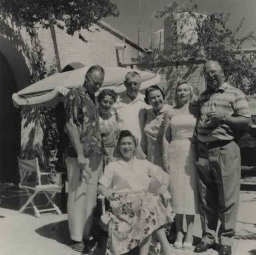 Eddie Maulhardt, Bud Smith, Edwin Carty & wives