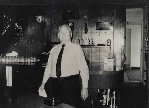 Tournament Bowl bartender