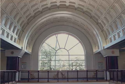 Library window upstairs