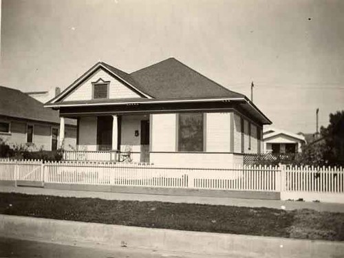 House with clapboard siding