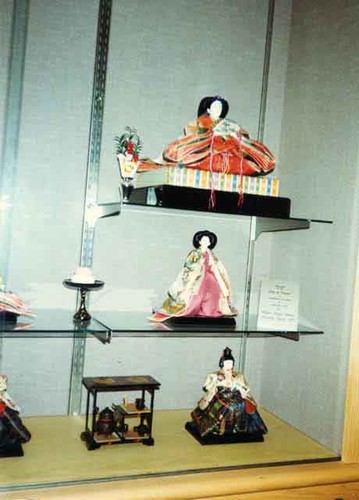 Japanese doll display