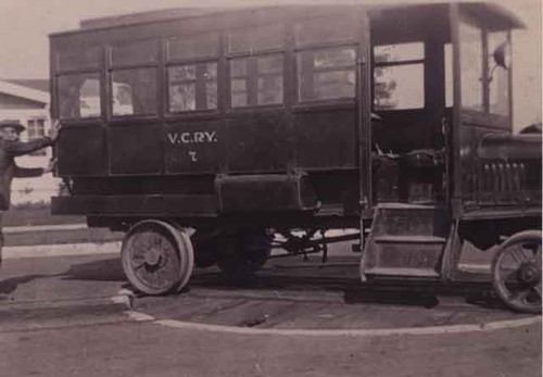 V.C.R.Y. trolley car