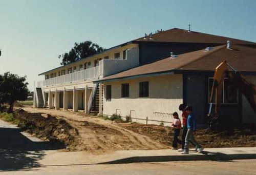 Apartment building under construction