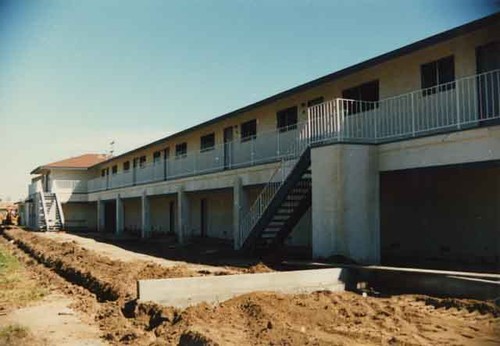 Apartment building under construction