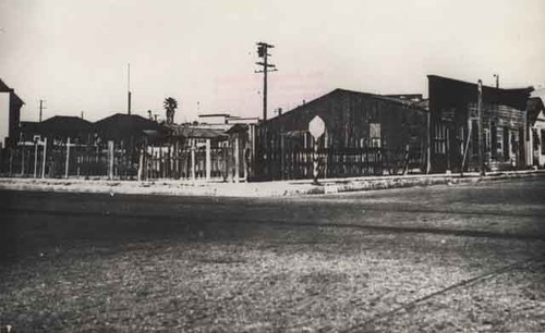 Wooden buildings