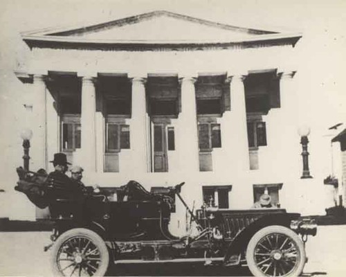 Sheriff William Martin & 1st County car