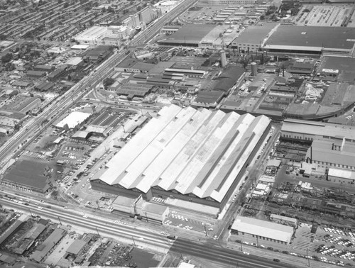U.S. Steel Supply Division, 2nd Street and Slauson, looking northwest