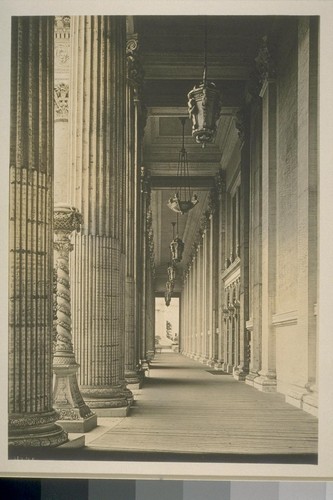 H225. [Colonnade, Court of Flowers (George W. Kelham, architect ...