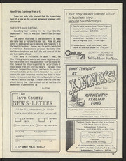 Inyo County News-Letter November 1, 1984