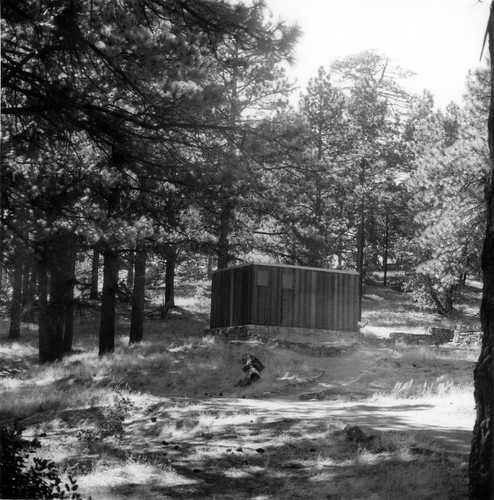 Building in campground area in Cuyamaca Park