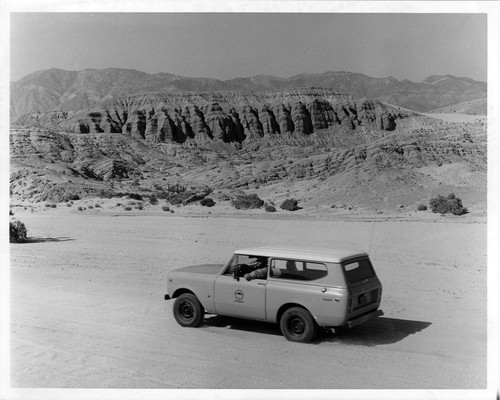 Anza-Borrego Cliffs in the Anza--Borrego Desert State Park, San Diego County, CA