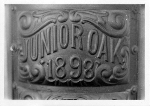 Junior Oak stove sign at Julian Hotel in Julian, CA