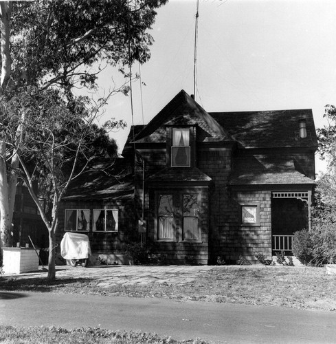 Simon Morgan House front view in the City of San Marcos, CA