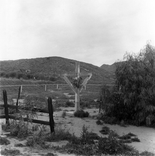 Grave in Indian Cemetery at San Pasqual Valley, CA