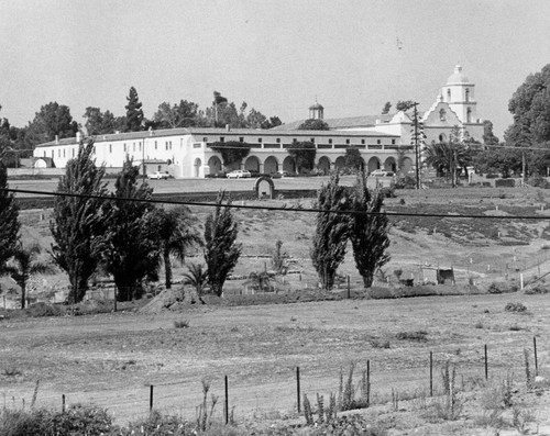 Mission San Luis Rey and archaeological excavations in San Diego County, CA