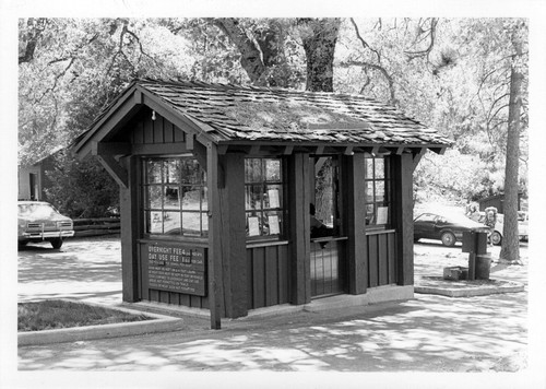 Attendant's Station at Cuyamaca Rancho State Park Entrance