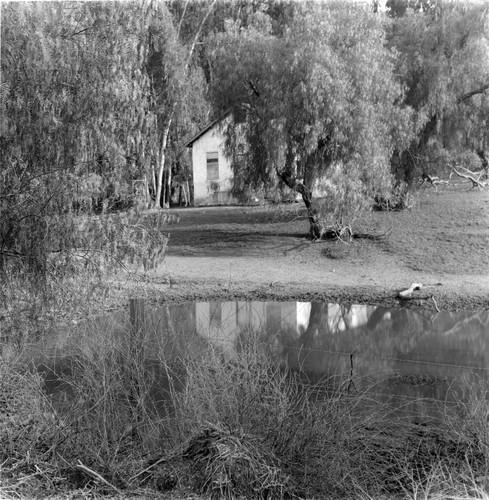 Adobe school at San Pasqual Valley, CA