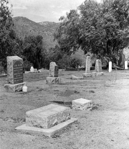 Cemetery at San Pasqual Valley, CA