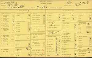 WPA household census for 904 1/2 N FICKETT ST, Los Angeles