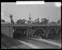 New bridge on Lorena and Fourth Street, Boyle Heights, ca. 1928