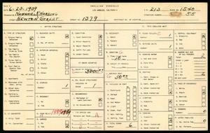 WPA household census for 1379 NEWTON ST, Los Angeles