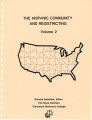 The Hispanic Community and Redistricting Volume 2