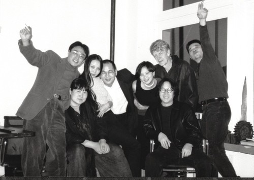 Important group photograph of Chinese artists in NYC