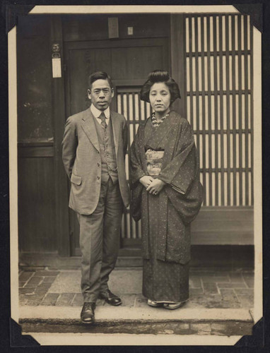 Man and woman in Japan