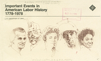 Important Events in American Labor History, 1778-1978. U.S. Department of Labor