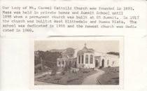 Our Lady of Mt. Carmel Church, date unknown