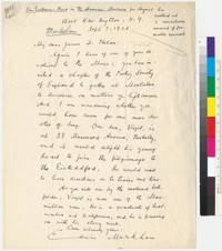 Letter from Edwin Markham to James D. Phelan