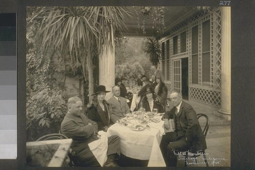 "Villa Montalvo" Saratoga, California, November 1, 1925