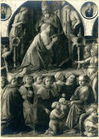 Detail of the Coronation of the Virgin