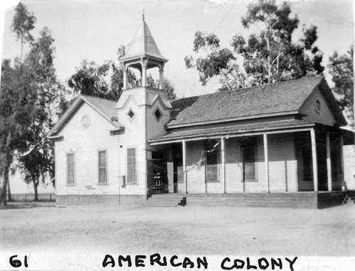 American Colony Elementary School California