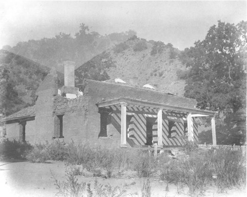 Headquarters buildings Fort Tejon