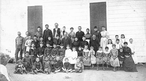 White Rock School, circa 1890