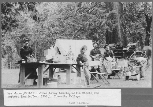 Camping in Yosemite Valley