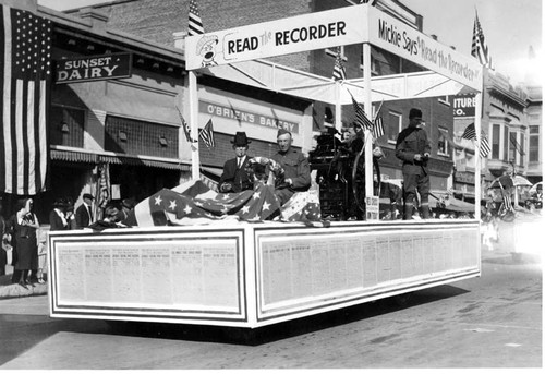 1922 Armistice Day Parade