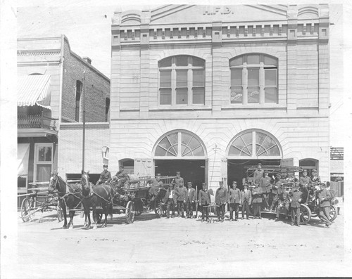 Firefighting, The Old and The New, Hanford Fire Department