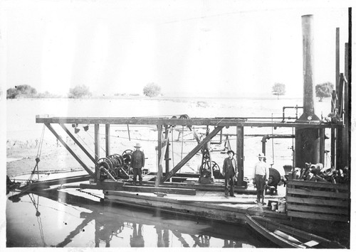 Dredge at Head of Dutch John Cut, Kings County