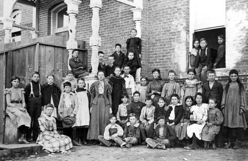 1890 Morton Street School Class Picture