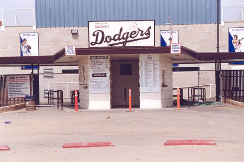 Sam Lynn Ball Park ticket stand