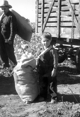 Child farm laborer