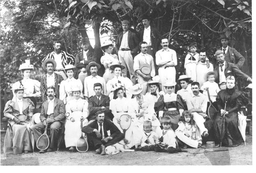 English Colony Tennis Players in Hanford