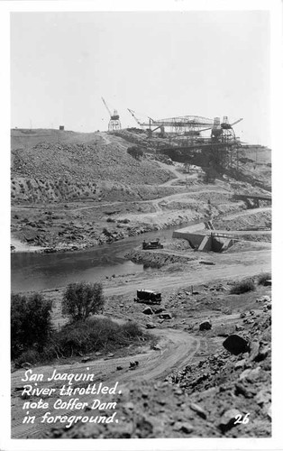 Friant Dam construction techniques