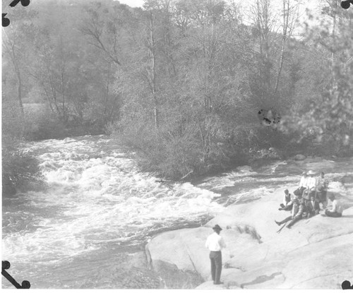 Swimming at Slick Rock, Tulare County