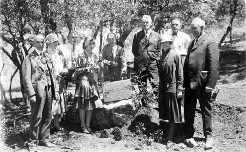 Tree dedication — Calisphere