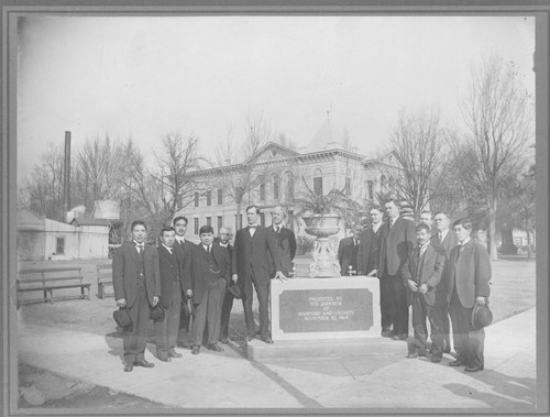 Japanese Community's Presentation of Fountain at Kings Courthouse