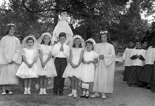 First Communion, St. Joseph's Catholic Church, Mariposa