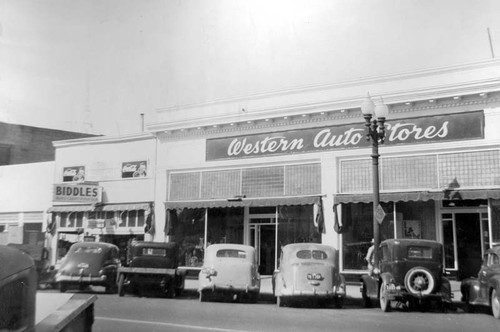 Wester Auto Store & Biddle's Soda Fountain
